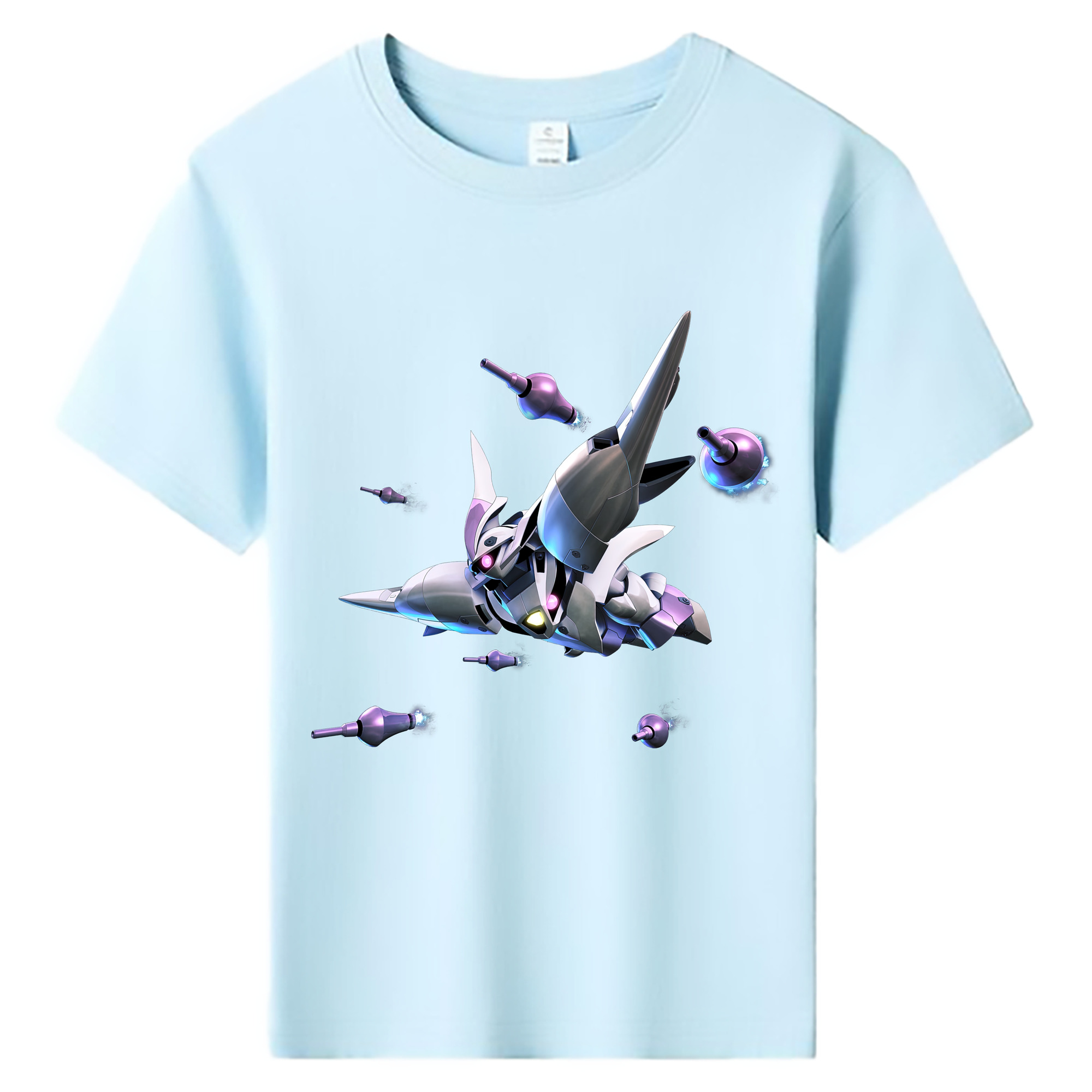 （画像用） 機動戦士ガンダム Mobile Suit Gundam 綿100％キッズTシャツ（フロントプリント）